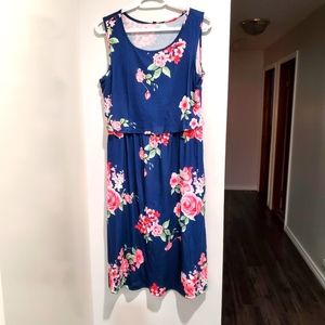 Nursing dress size large
